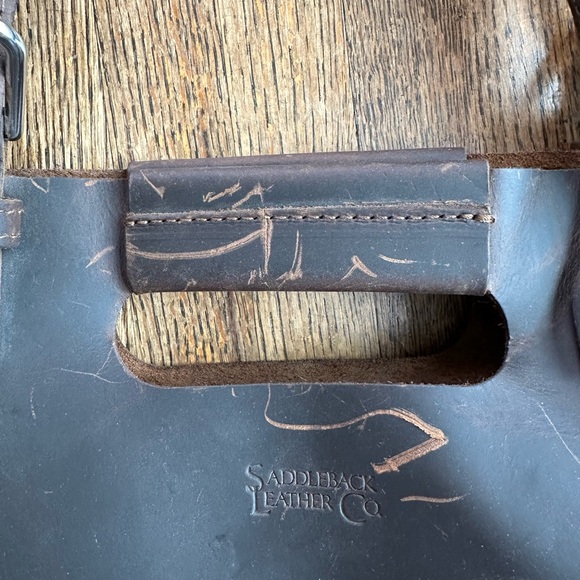 Saddleback Everyday Leather Tote - Picture 6 of 14